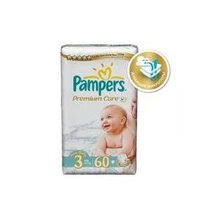 Подгузники PAMPERS Premium Care Midi (4-9кг),  60  шт.