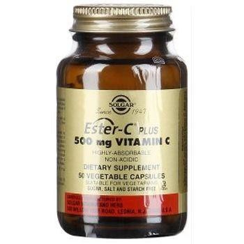 Солгар Эстер-С плюс витамин С 500 мг капсулы, 50 шт.