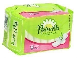 Прокладки гигиенические NATURELLA Classic Maxi с крылышками, 8 шт.