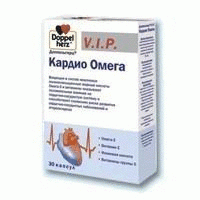 Доппельгерц V.I.P. Кардио Омега капсулы 1850 мг, 30 шт.