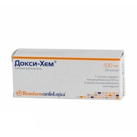 Докси-Хем капсулы 500 мг, 30 шт.