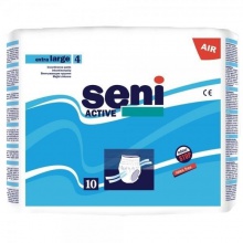 Подгузники-трусики для взрослых SENI ACTIVE Extra Large, 10 шт.