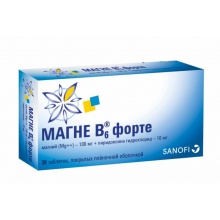 Магне B6 форте таблетки, 30 шт.