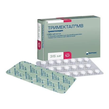 Тримектал МВ таблетки 35 мг, 120 шт.