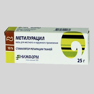 Метилурацил мазь 10%, 25 г
