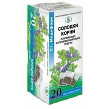 Солодки корень фильтрпакетики, 1,5 г, 20 шт.