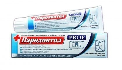 Зубная паста ПАРОДОНТОЛ PROF Антибактериальная защита 124г