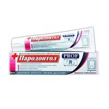 Зубная паста ПАРОДОНТОЛ PROF Сенситив + Бережное отбеливание 124г