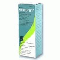 Метрогил флакон(раствор для инфузий) 500мг/100мл