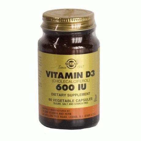 Витамин D3 Солгар капсулы, 60 шт.