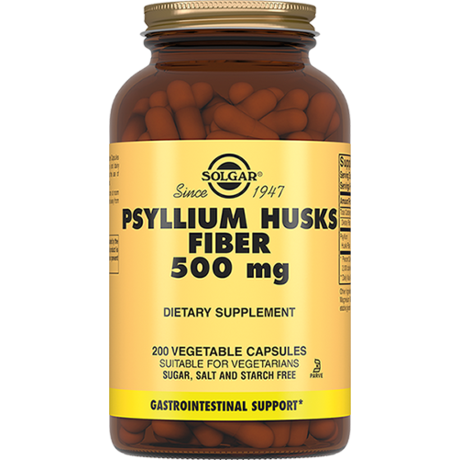Псиллиум (клетчатка кожицы листа) капсулы 500 мг, 200 шт.