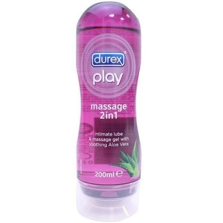 Гель-смазка DUREX Play Gel de Massage "2 in 1" Aloe Vera для массажа 200мл