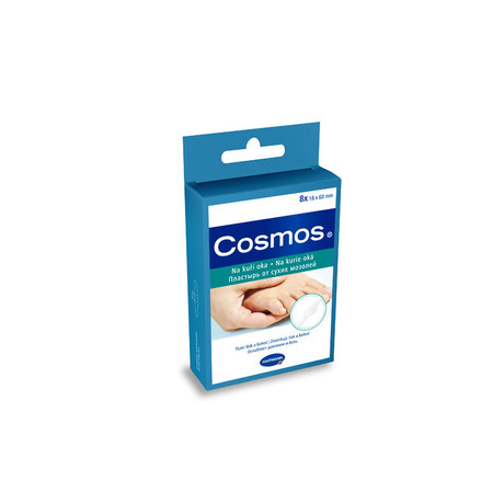 Лейкопластырь COSMOS гидроактивный пластины на сухую мозоль, 8 шт.