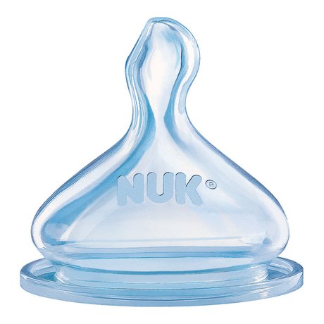 Соска NUK силиконовая  для молока (с рожд.) р. 1 (арт. 10 709 145)
