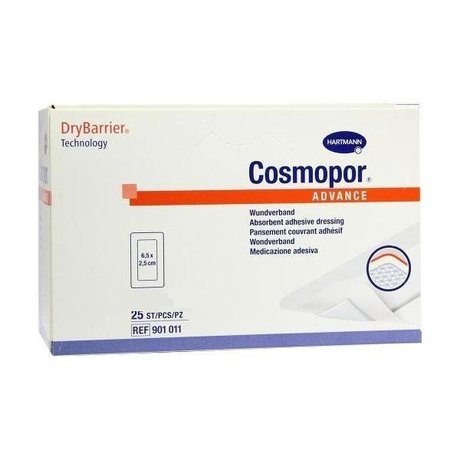 Повязка COSMOPOR Advance послеоперационная самоклеющаяся стерильная 15см х 8см, 1 шт.