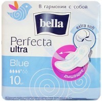 Прокладки гигиенические BELLA PERFECTA Blue Ultra, 10 шт.