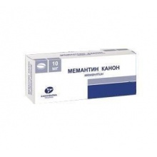 Мемантин Канон таблетки 10 мг, 90 шт.