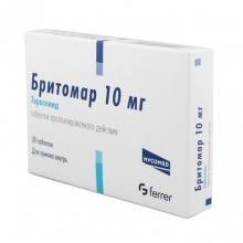 Бритомар таблетки пролонгированного действия 10 мг, 30 шт.