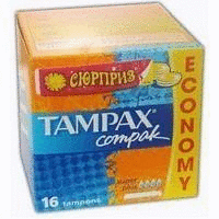 Тампоны гигиенические TAMPAX Compak Super, 16 шт. с аппликатором