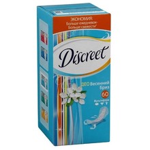 Прокладки гигиенические DISCREET Deo Весенний бриз, 60 шт.