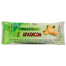 Гематоген плитка 40 г (арахис)