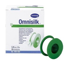 Лейкопластырь OMNISILK катуш. шелк. водоотталк. 1,25см х 5м