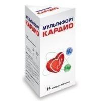 Мультифорт Кардио таблетки шипучие, 14 шт.