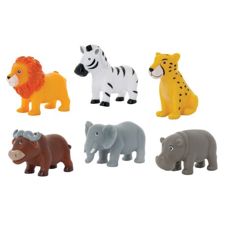 Набор КУРНОСИКИ 25133 игрушек брызгалок для ванны "Животные Африки"