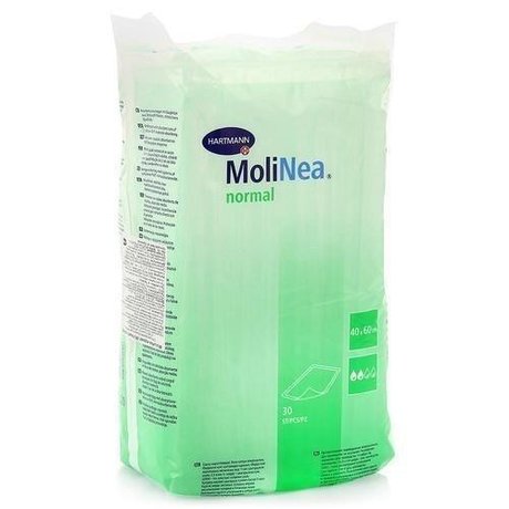 Пеленка MOLINEA Normal впитывающая 40см х 60см, 30 шт.