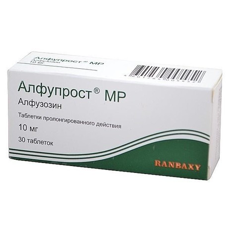 Алфупрост МР таблетки пролонгированного действия 10 мг, 30 шт.