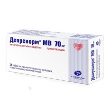 Депренорм МВ таблетки пролонг. действия 70 мг, 30 шт.
