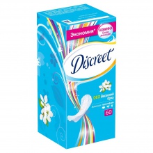 Прокладки гигиенические DISCREET Multiform Deo Breez, 60 шт.