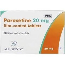 Пароксетин таблетки 20 мг, 30 шт.