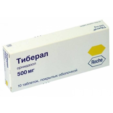 Тиберал таблетки 500 мг, 10 шт.