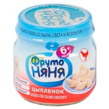 Пюре ФРУТОНЯНЯ цыпленок (с 8мес.), 80г