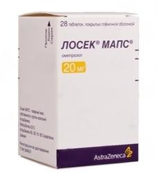 Лосек МАПС таблетки 20 мг, 28 шт.
