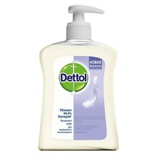 Деттол (Dettol) мыло для рук антибактериальное жидкое с глицерином для чувствительной кожи 250 мл (дозатор)