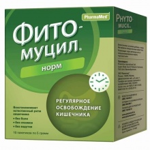 Фитомуцил Норм пакетики 5 г, 10 шт.