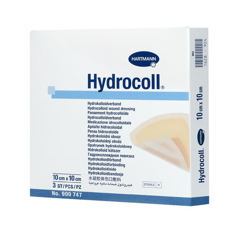 Повязка HYDROCOLL стерильная ранозаживляющая гидроколлоидная 10см х 10см