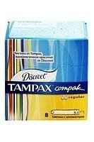 Тампоны гигиенические TAMPAX Compak Regular, 8 шт.