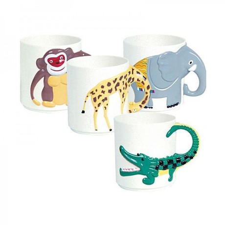 Кружка детская КУРНОСИКИ 17000 "Сафари" 200мл