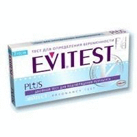 Тест на беременность EVITEST Plus тест-полоска, 2 шт.