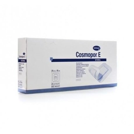 Повязка COSMOPOR E Steril послеоперационная самоклеющаяся 25см х 10см, 25 шт.