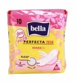 Прокладки гигиенические BELLA PERFECTA Rose deo fresh softiplait, 10 шт.