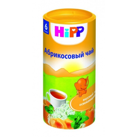 Чай HIPP АБРИКОСОВЫЙ детский (с 6 месяцев) 200г