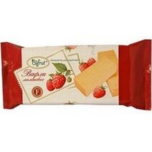 Вафли BIFRUT малиновые на фруктозе, 100 г