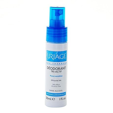 Uriage DEODORANT Tri-Actif дезодорант тройного действия для чувствительной  кожи, 30 мл