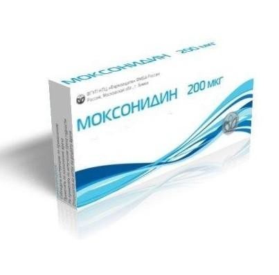 Моксонидин таблетки 200 мкг, 28 шт.