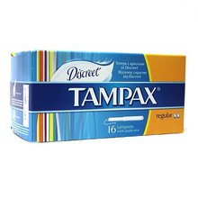 Тампоны гигиенические TAMPAX Regular, 16 шт. с аппликатором