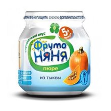 Пюре ФРУТОНЯНЯ тыква 80г